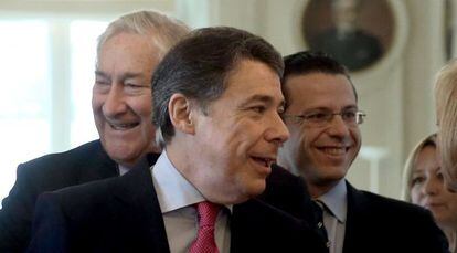Javier García, Ignacio González y Lasquetty.