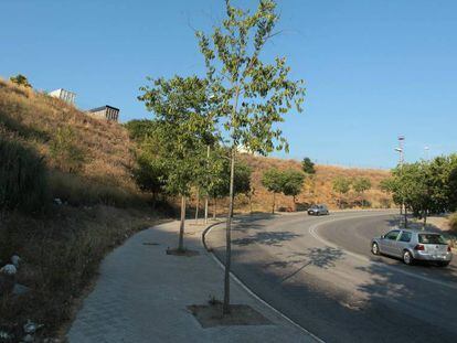 Zona de Cerdanyola del Vall&egrave;s, Barcelona, contaminada con amianto de la antigua f&aacute;brica Uralita. 