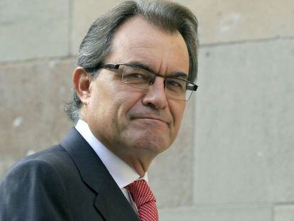 El presidente de la Generalitat , Artur Mas.