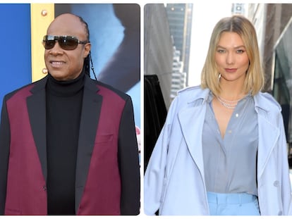 La actriz Sarah Jessica Parker, el músico Stevie Wonder y la modelo Karlie Kloss.