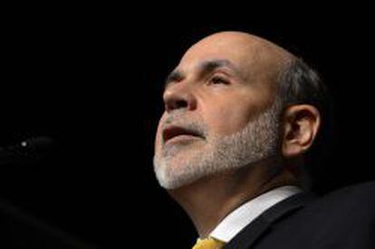 El presidente de la Reserva Federal, Ben Bernanke. 