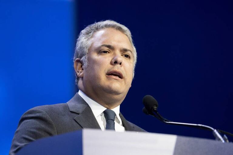 El presidente de Colombia, Iván Duque, en una imagen de archivo.