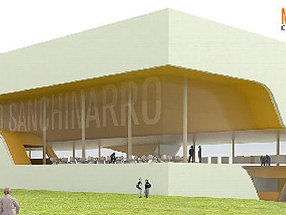 Crisálida gigante para los vecinos de San Chinarro