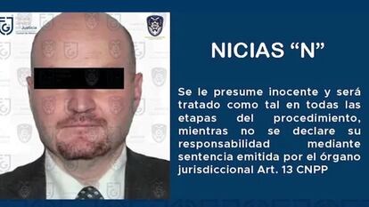 Boletín de búsqueda de Nicias "N" emitido por la Fiscalía de Ciudad de México.