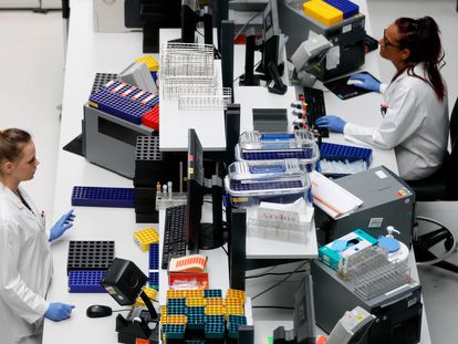 El laboratorio Bioscientia Healthcare GmbH, en Ingelheim, Alemania.