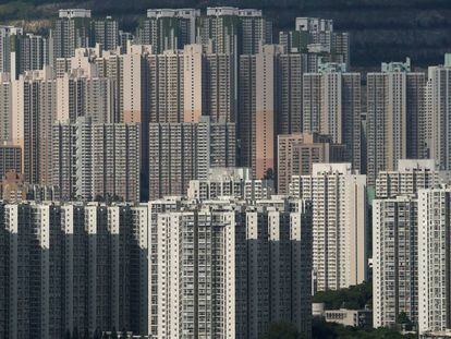 Edificios de nueva construcci&oacute;n en Hong Kong