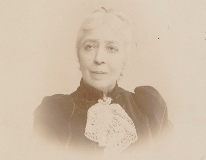 Pauline Viardot, fotografiada al final de su vida.
