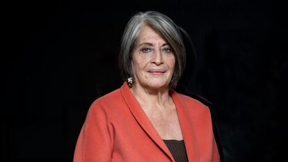 Cecilia López Montaño, durante una entrevista en su casa, en Bogotá (Colombia), el 6 de Julio de 2022.