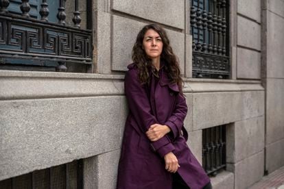 The philosopher Ana Carrasco-Conde, in Madrid this November 2.