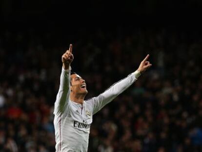 Ronaldo celebra su segundo gol