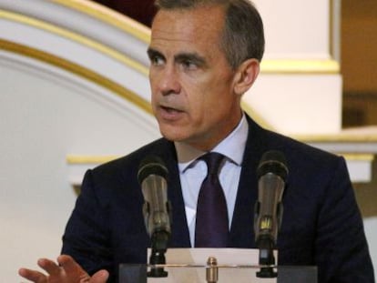 El gobernador del Banco de Inglaterra, Mark Carney.