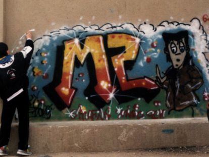 Grafiti de Mafia 2. Barcelona 1987.