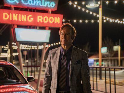 Bob Odenkirk, en la última temporada de 'Better Call Saul'.