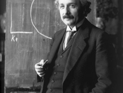 Albert Einstein, en 1921.