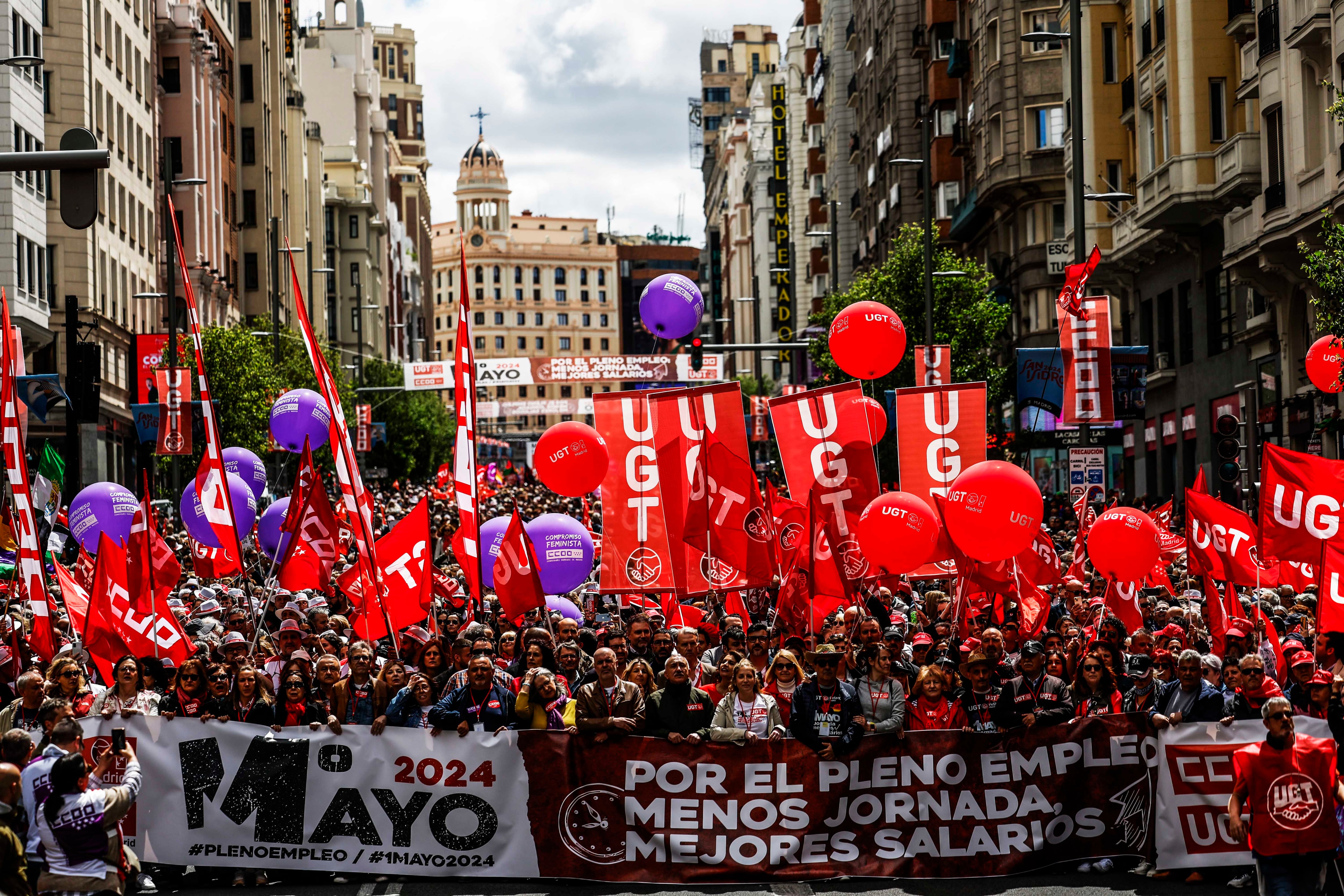 Los salarios plantan cara a la inflación, pero no recuperan el terreno perdido