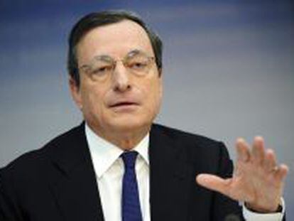 Mario Draghi, presidente del BCE.