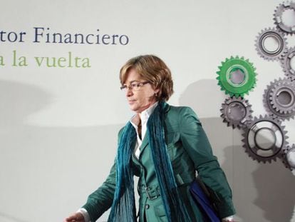 La presidenta de Sareb, Bel&eacute;n Romana.