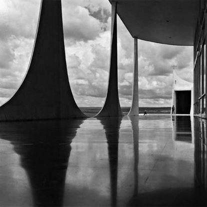 Palacio de Alvorada en Brasilia (1960).