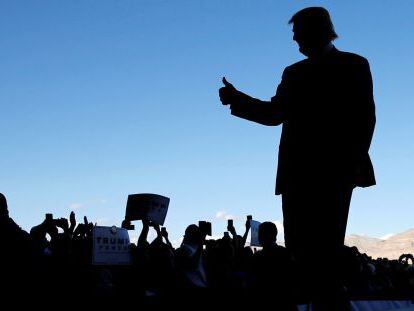Donald Trump, el martes en un m&iacute;tin en Grand Junction (Colorado).
