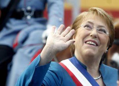 La presidenta chilena, Michelle Bachelet. 