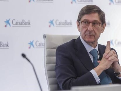 José Ignacio Goirigolzarri, presidente de CaixaBank