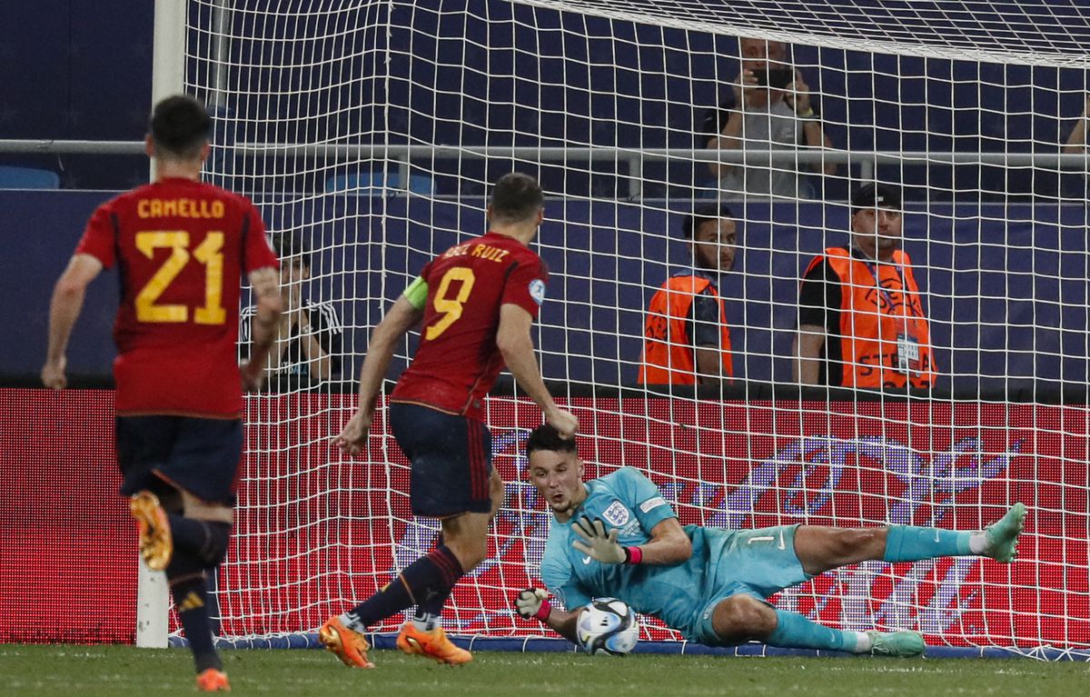 Penalti españa inglaterra sub 21