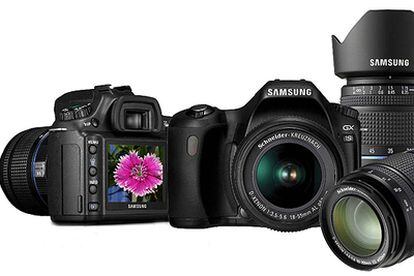 GX-1S, la primera cámara réflex digital de Samsung.