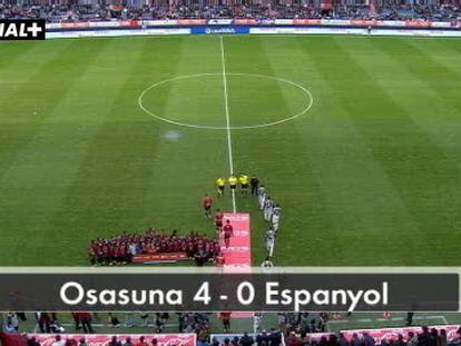 Osasuna 4 - Espanyol 0
