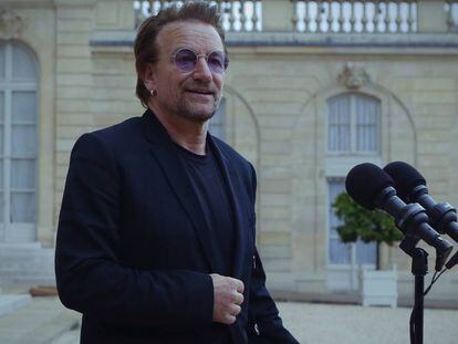 Bono, en Par&iacute;s en julio de 2017.