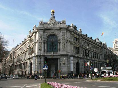 Sede del Banco de Espa&ntilde;a, en Madrid.