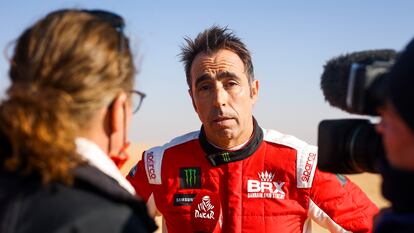 Nani Roma en el Rally Dakar 2022.