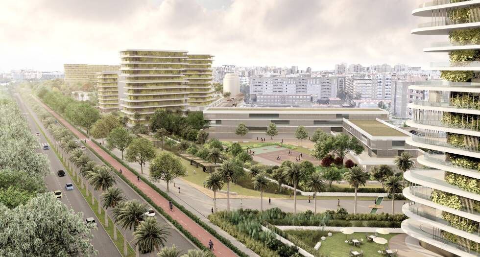 Futuro desarrollo de Benimaclet (Valencia).
