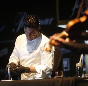El chef Akrame Benallal, declarado por el presidente de Madrid Fusión “el mejor cocinero de Europa”.
