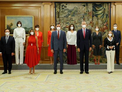 La toma de posesión del Gobierno de Pedro Sánchez, en imágenes