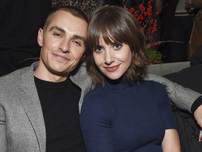 Dave Franco y Alison Brie durante la promoci&oacute;n de &#039;The Little Hours&#039;, en el Festival de Cine de Sundance, a finales de enero de 2017.