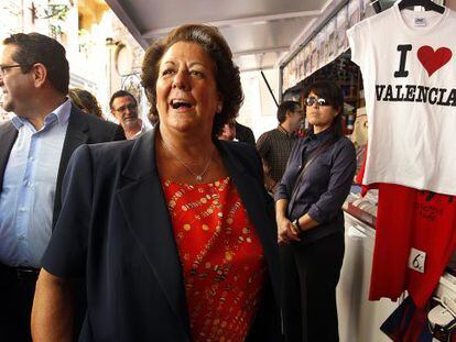 La alcaldea de Valencia, Rita Barberá, en una imagen de archivo.