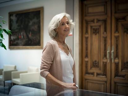 La directora general de Arquitectura y Patrimonio del Ayuntamiento de Madrid, Paloma Sobrini, en 2017.
