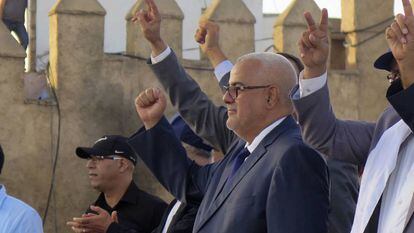 El candidato islamista en Marruecos, Abdelilah Benkirán.