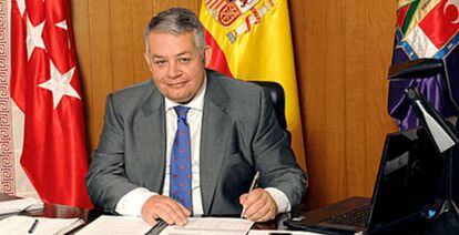 Alcalde de Colmenar Viejo, Miguel Ángel Santamaría.