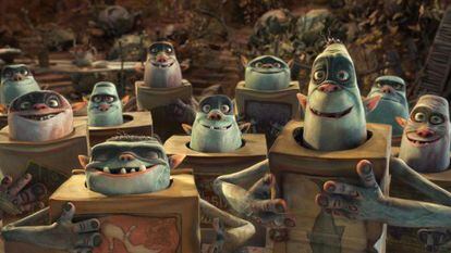 Un fotograma de 'Los Boxtrolls'.