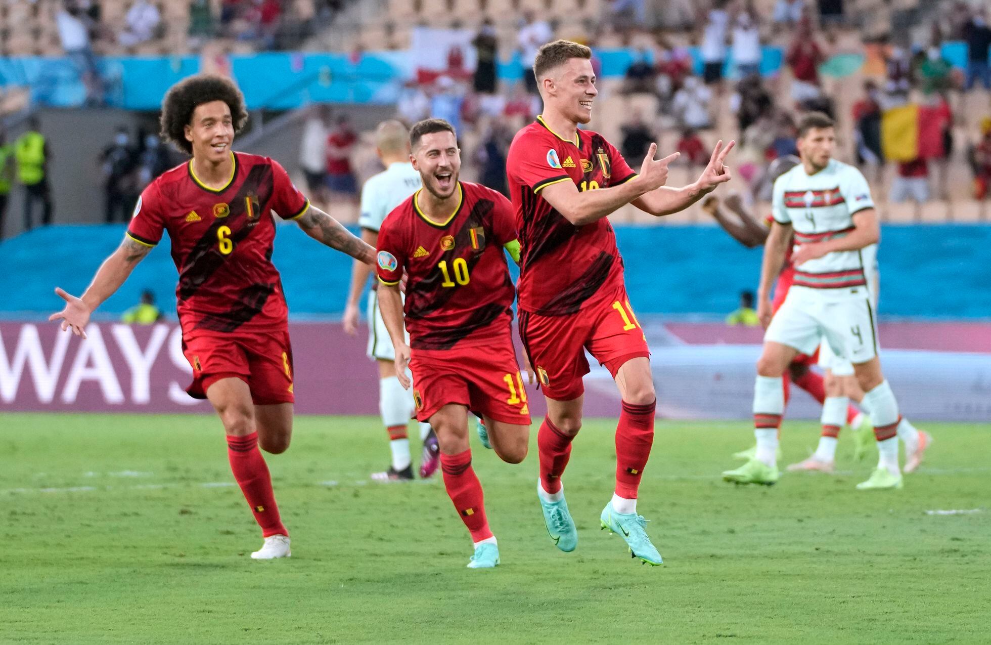 Belgica Vence A Portugal Y Jugara Los Cuartos De Final Ante Italia Eurocopa De Futbol 2021 El Pais