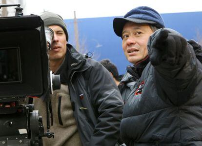 El cineasta Ang Lee durante el rodaje de 'Deseo, peligro'.