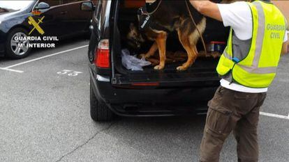 Fotografía de la operación, facilitada por la Guardia Civil.