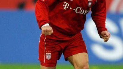 Lizarazu, en un Borussia-Bayern en 2005