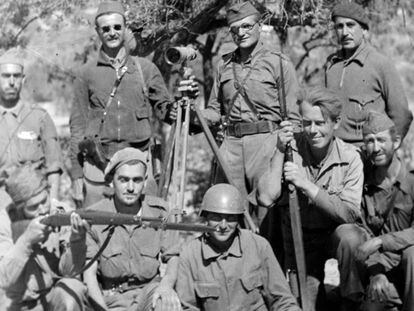 La XV Brigada Internacional del Ebro en agosto de 1938. 