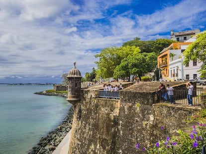 El fuerte del Morro en San Juan de Puerto Rico.