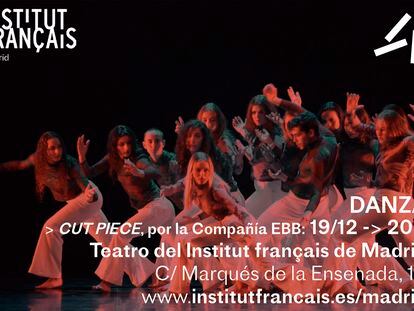 La EBB Dance Company presenta ‘Cut Piece’ en el Instituto Francés de Madrid