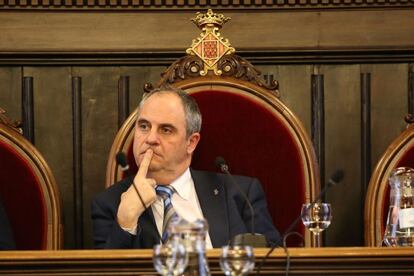 L'alcalde de Girona, Albert Ballesta.