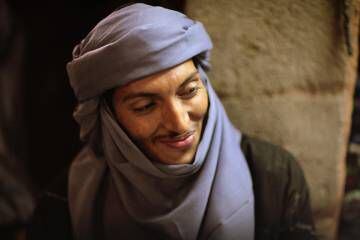 El músico tuareg Omara 'Bombino' Moctar.