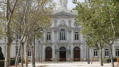 Sede del Tribunal Supremo en Madrid.